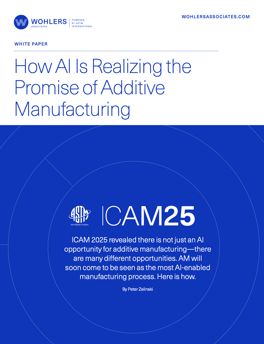 How AI is realizing the promise of additive manufacturing cover