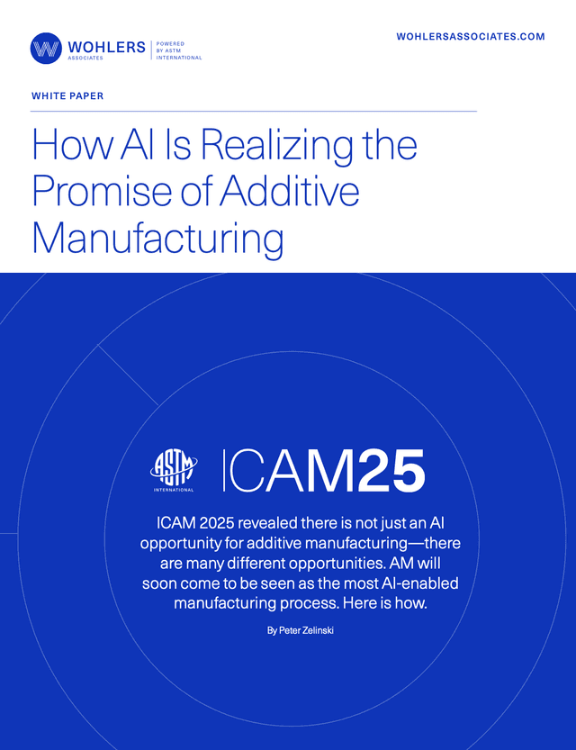 How AI is realizing the promise of additive manufacturing