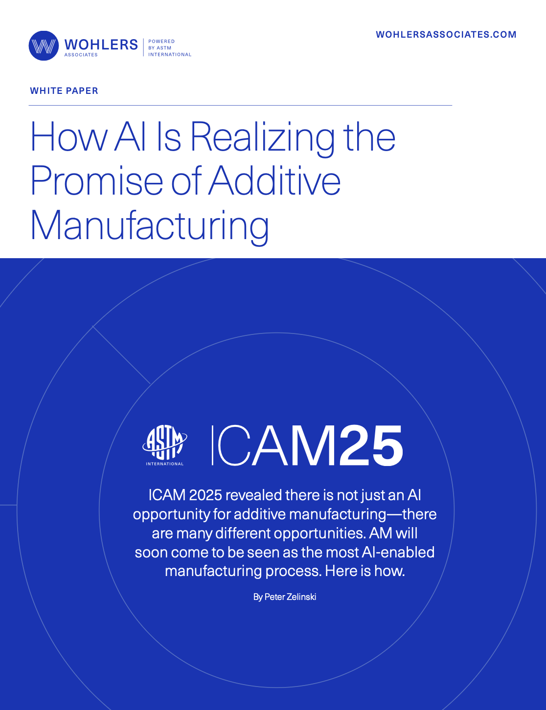 How AI is realizing the promise of additive manufacturing cover